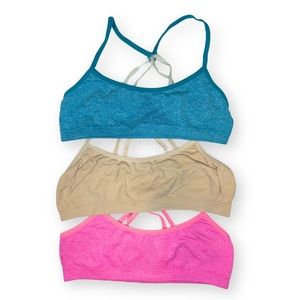 Hanes Girls Training Bras Set of 3